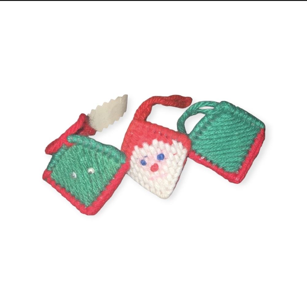 Festive Knit Christmas Ornaments
